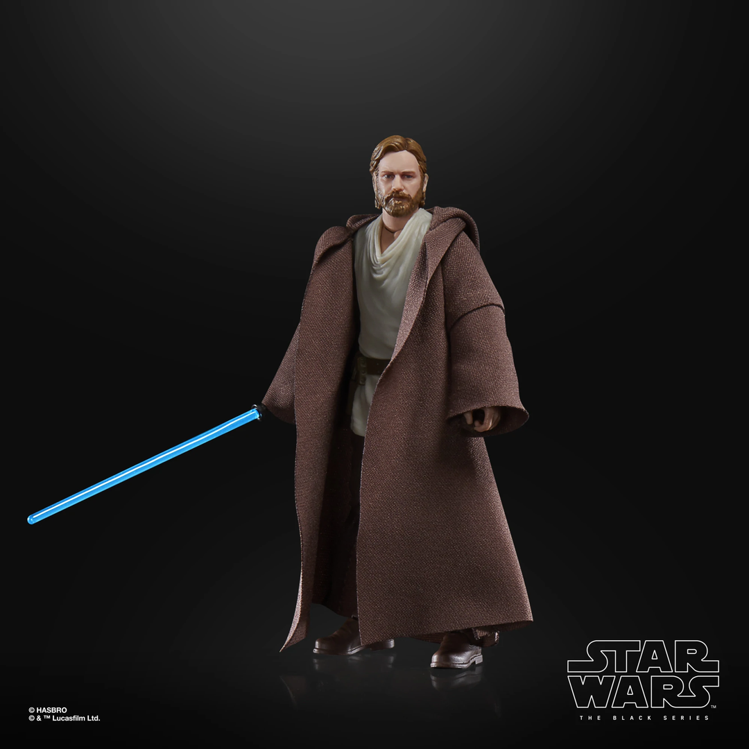 Star Wars: The Black Series - Obi-Wan Kenobi (Wandering Jedi) Action Figure - Infinity Collectables 