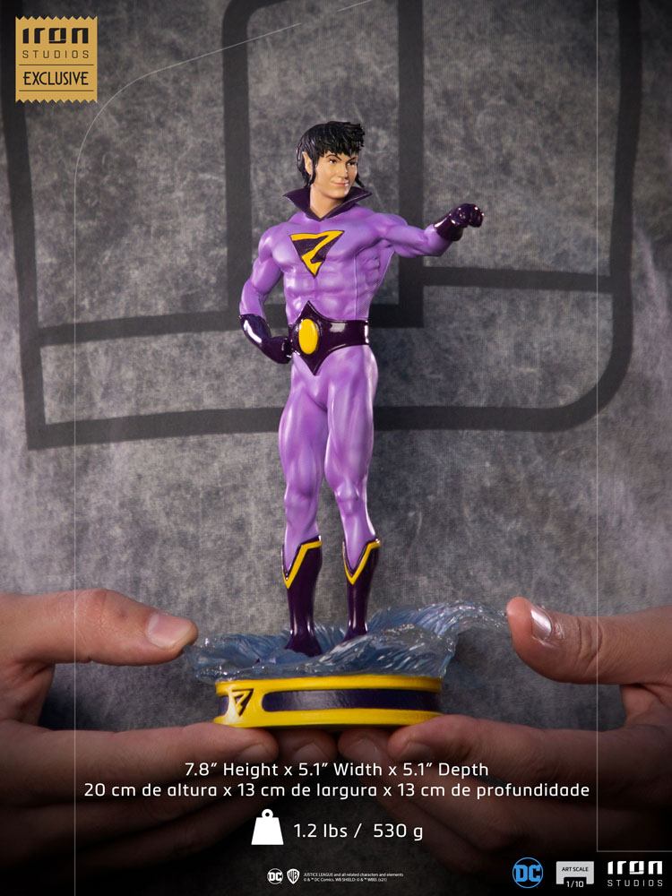 Iron Studios DC Comics Art Scale Statues 1-10 Wonder Twins - Infinity Collectables 