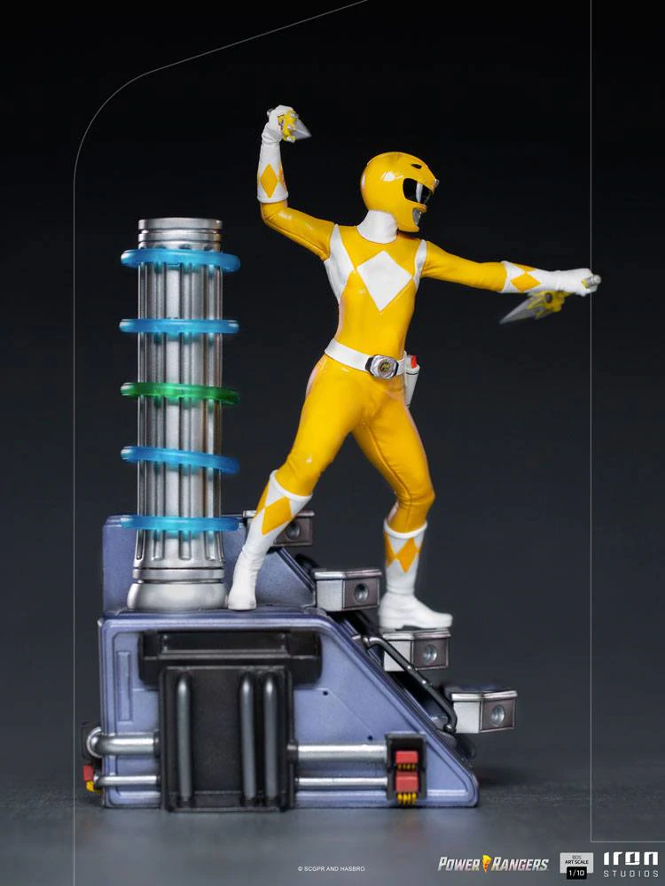 Iron Studios Power Rangers BDS Art Scale Statue 1-10 Yellow Ranger