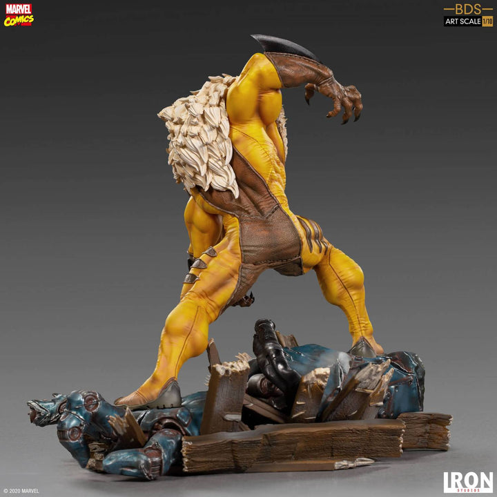 Iron Studios Marvel Comics BDS Art Scale Statue 1-10 Sabretooth 21 cm