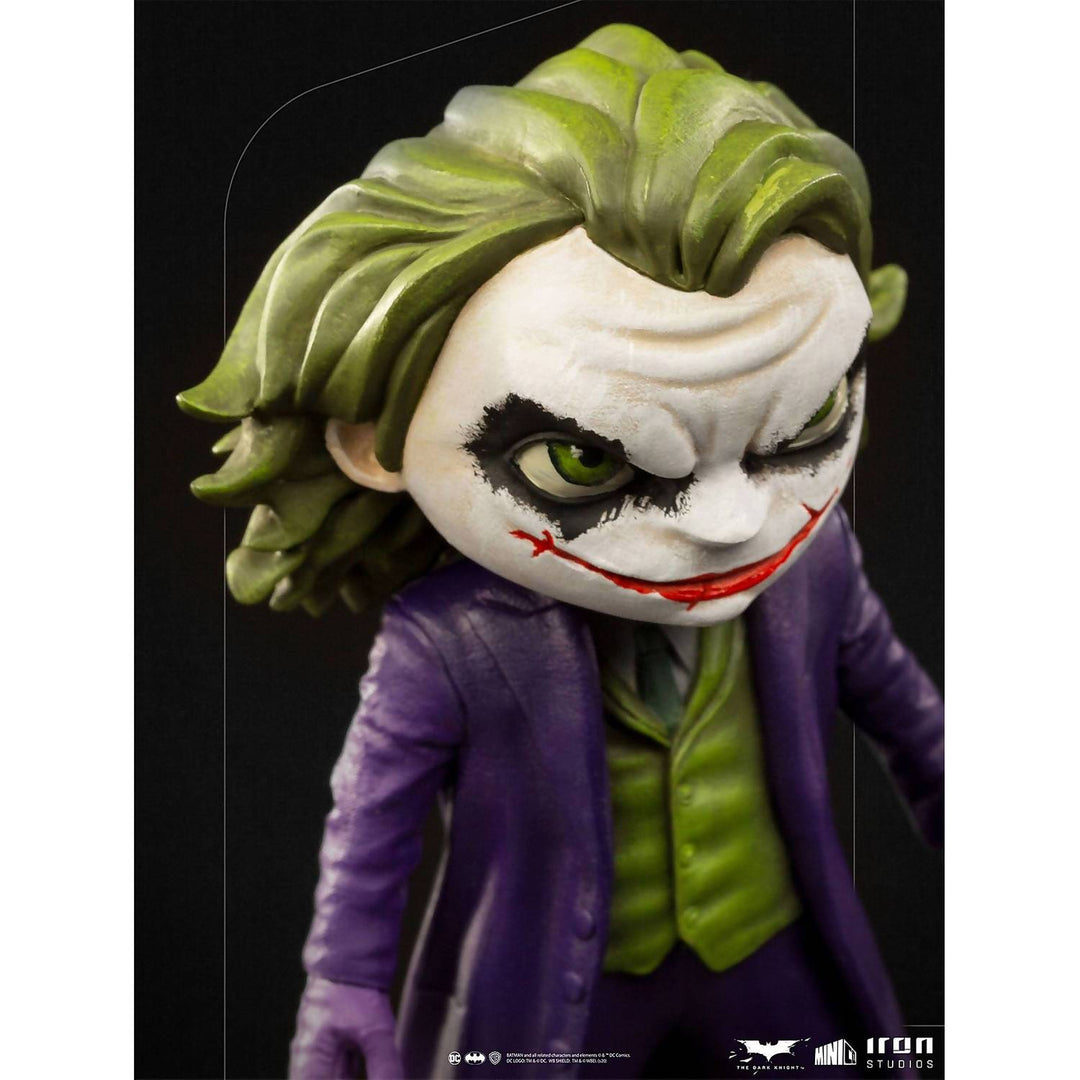 Iron Studios The Dark Knight The Joker  DC Comics Mini Co. Deluxe PVC Figure