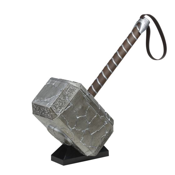 Marvel Legends Series Mighty Thor Mjolnir Electronic Hammer - Infinity Collectables 