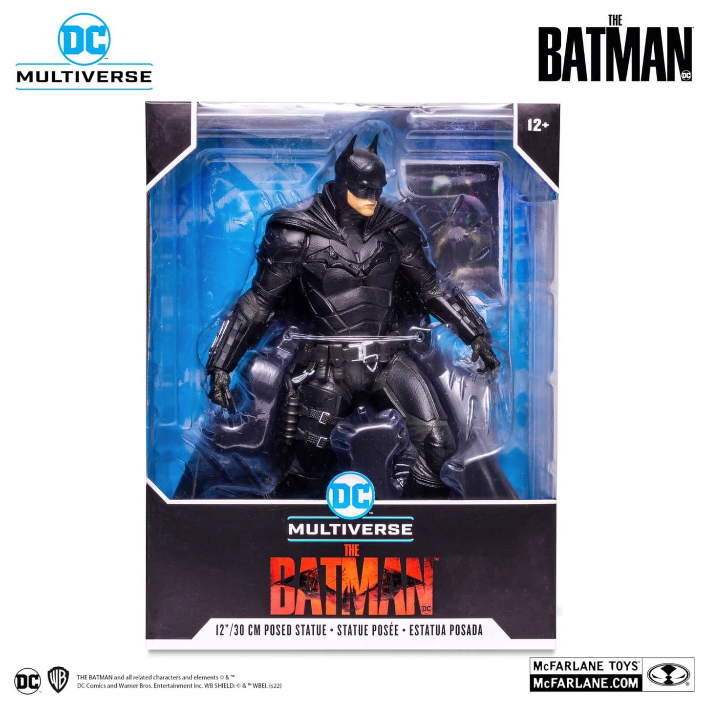 McFarlane DC Multiverse The Batman 12" Posed Statue - Batman, Infinity Collectables 