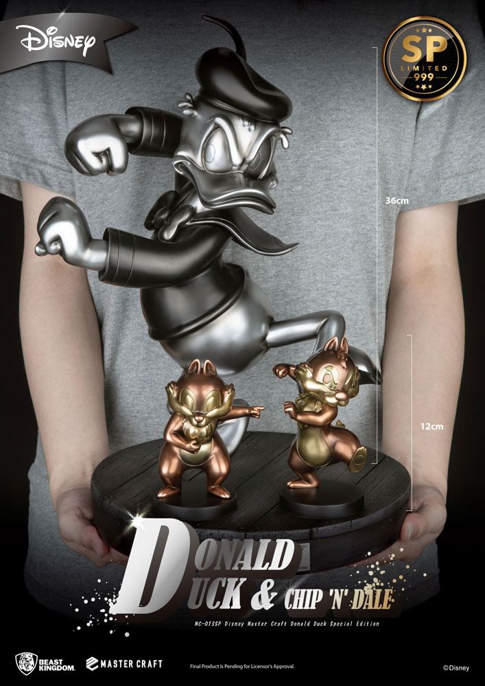 Disney Master Craft Statue Donald Duck Special Edition - Infinity Collectables 