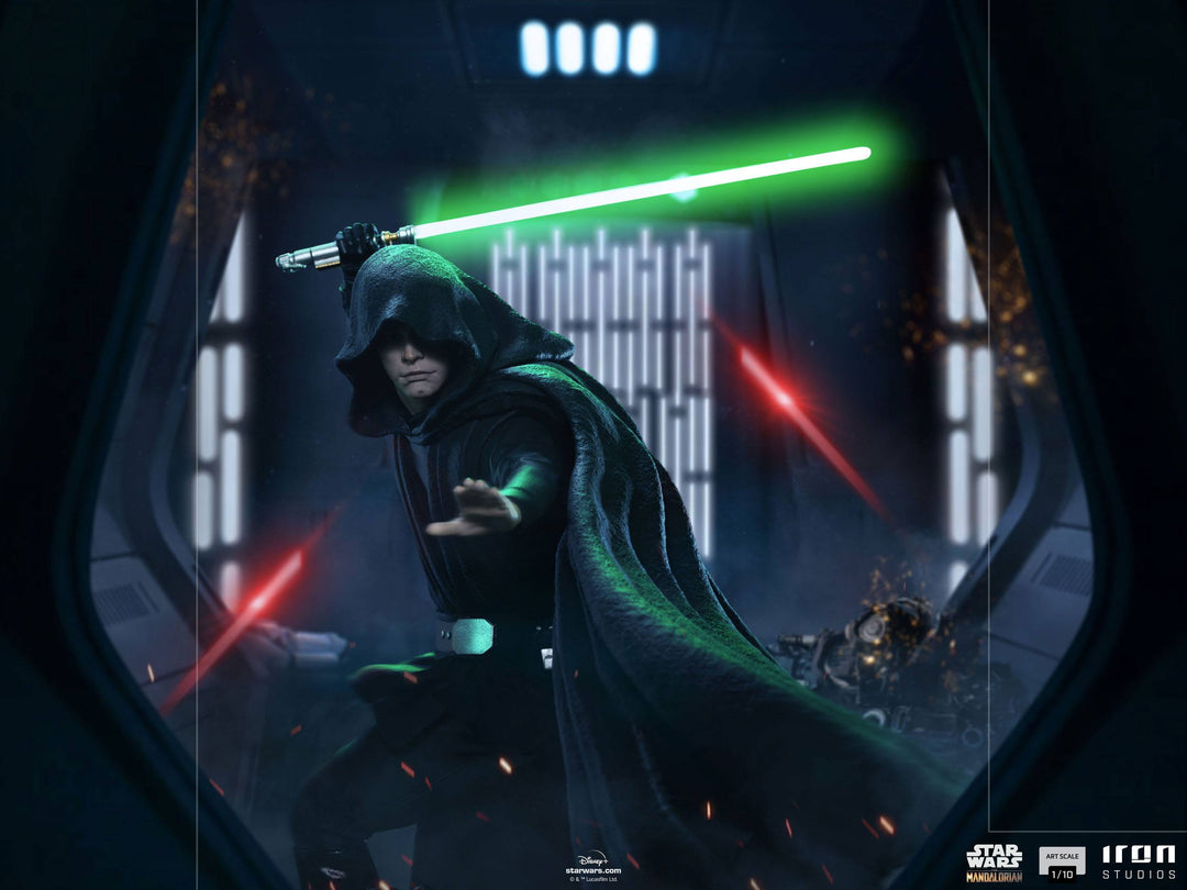 Iron Studios Star Wars The Mandalorian BDS Art Scale Statue 1-10 Luke Skywalker
