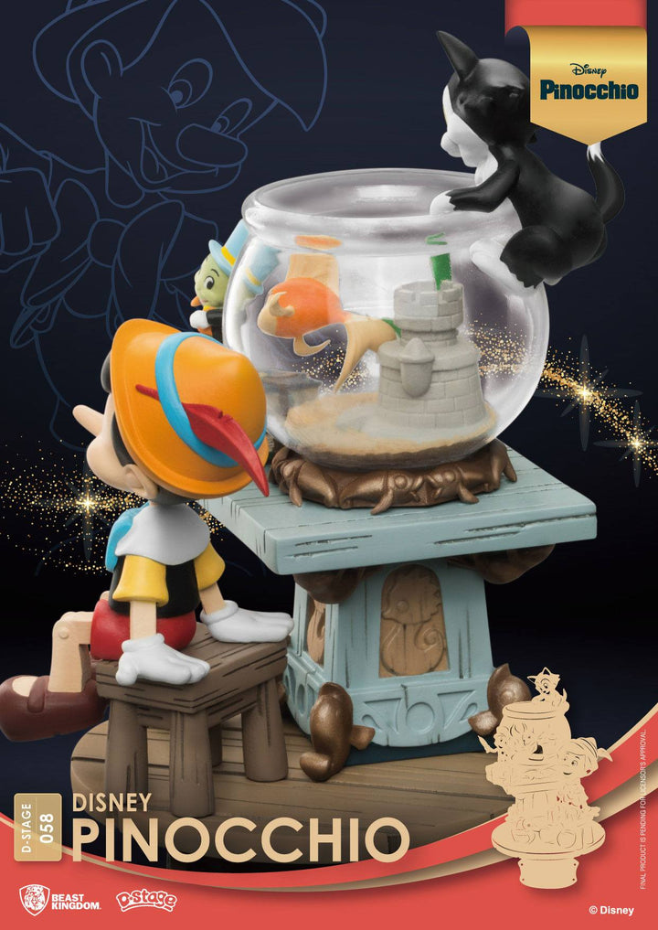 Beast Kingdom Disney Classic Animation Series D-Stage PVC Diorama Pinocchio
