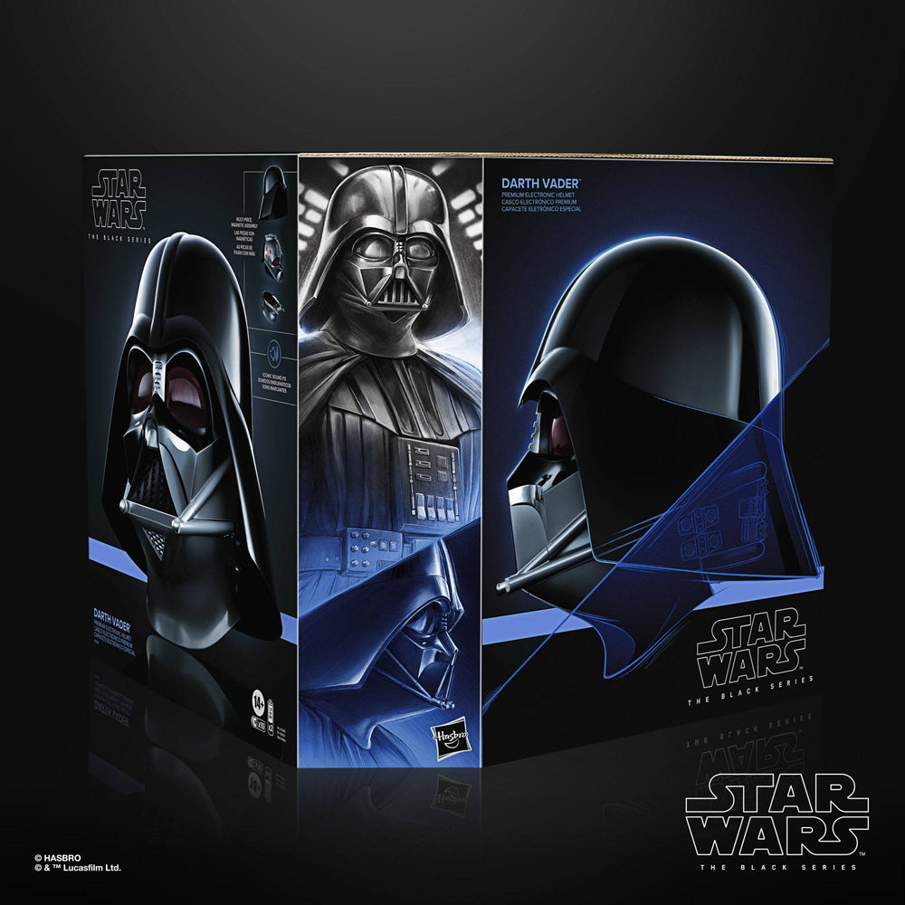 Star Wars Obi-Wan Kenobi The Black Series Darth Vader Electronic Helmet - Infinity Collectables 