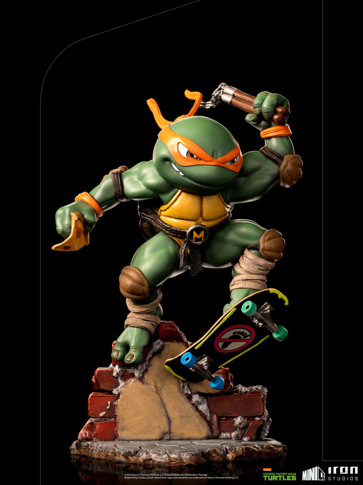 Iron Studios Teenage Mutant Ninja Turtles Mini Co. PVC Figure Michelangelo