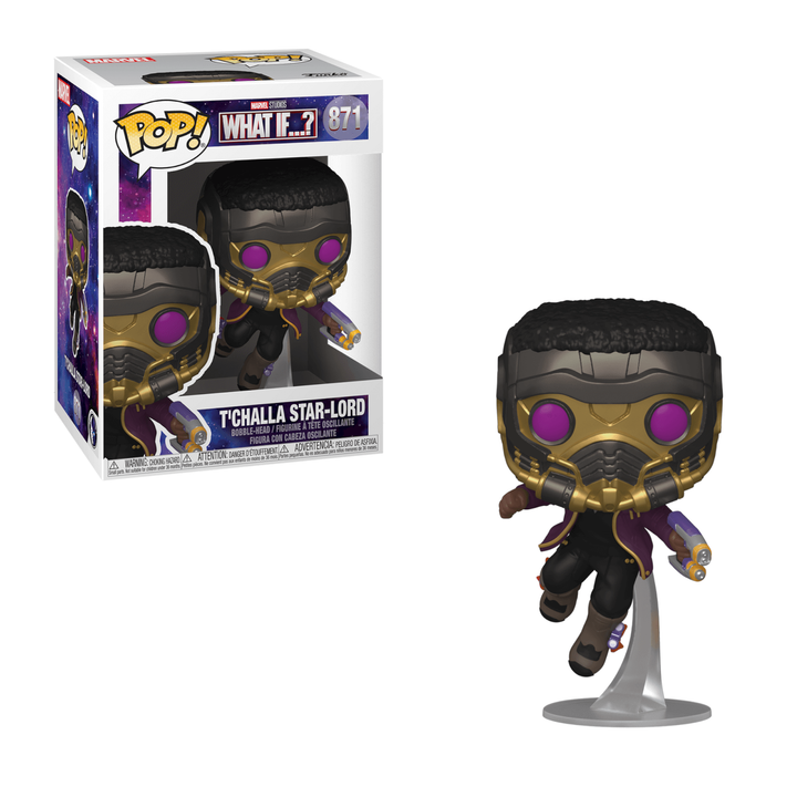Marvel What If…? T'Challa Star-lord Funko Pop!