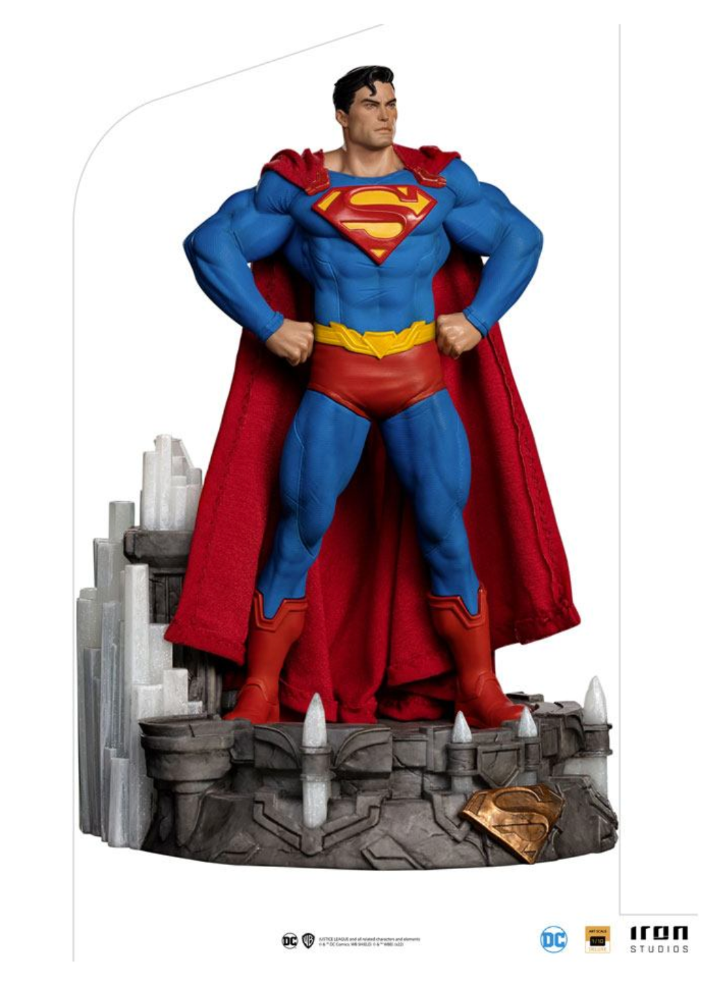 Iron Studios Superman Unleashed 1-10 Deluxe Art Scale Limited Edition Statue *Exclusive