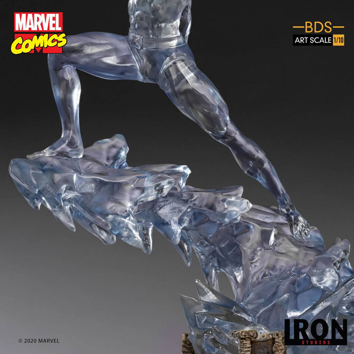Iron Studios Marvel Comics BDS Art Scale Statue 1/10 Iceman 23 cm