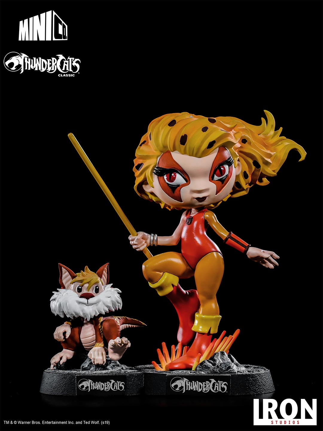 Iron Studios MiniCo Thundercats Cheetara & Snarf - Infinity Collectables 