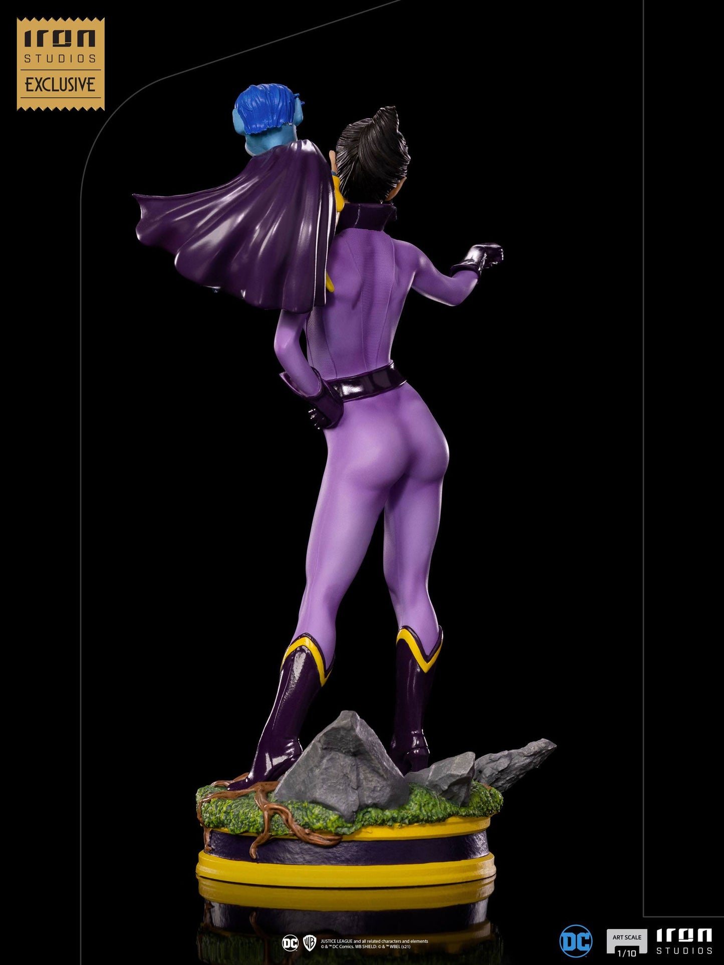 Iron Studios DC Comics Art Scale Statues 1-10 Wonder Twins - Infinity Collectables 