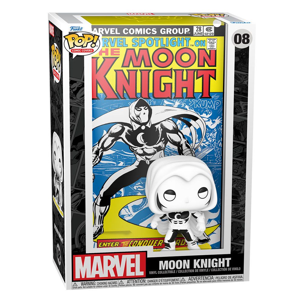 Marvel POP! Comic Cover Vinyl Figure Moon Knight (Enter The Conqueror-Lord) - Infinity Collectables 