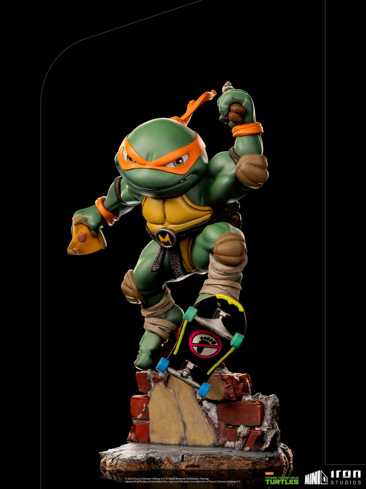 Iron Studios Teenage Mutant Ninja Turtles Mini Co. PVC Figure Michelangelo