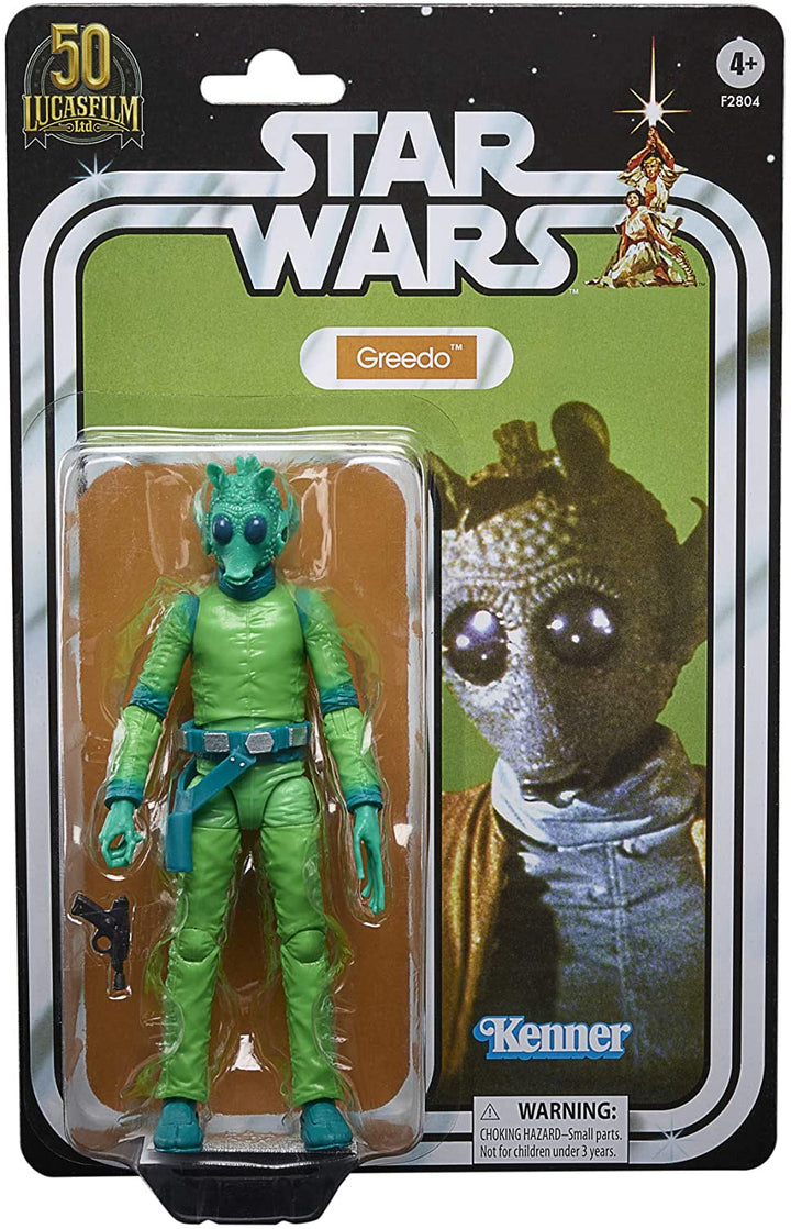 Star Wars The Black Series Greedo Lucasfilm 50th Anniversary Action Figure - Infinity Collectables 