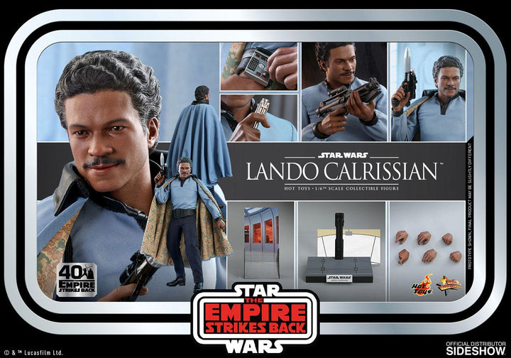 Hot Toys The Empire Strikes Back 40th Anniversary Lando Calrissian Action Figure - Infinity Collectables 