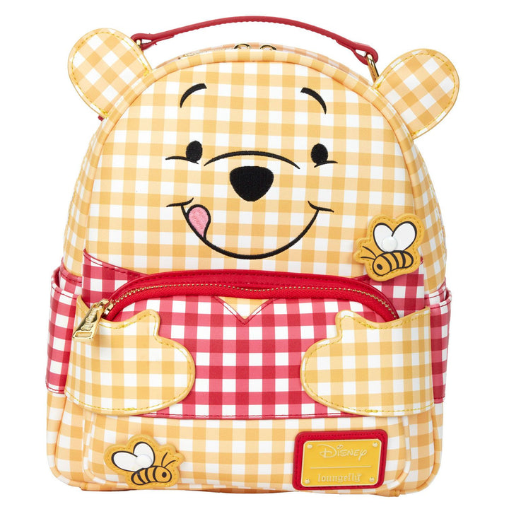 Loungefly Disney Winnie the Pooh Gingham Backpack - Infinity Collectables 