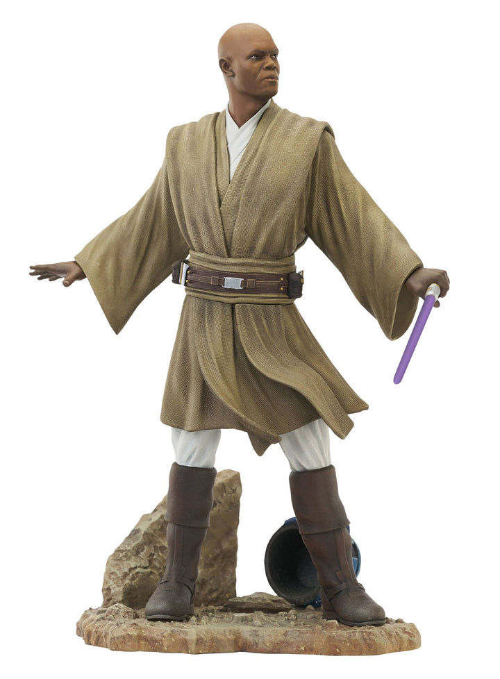 Star Wars: Attack of the Clones Premier Collection Mace Windu 28 cm - Infinity Collectables 