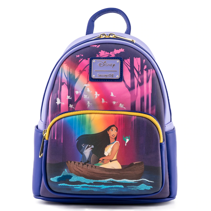 Loungefly Disney Pocahontas Just Around The River Backpack - Infinity Collectables 