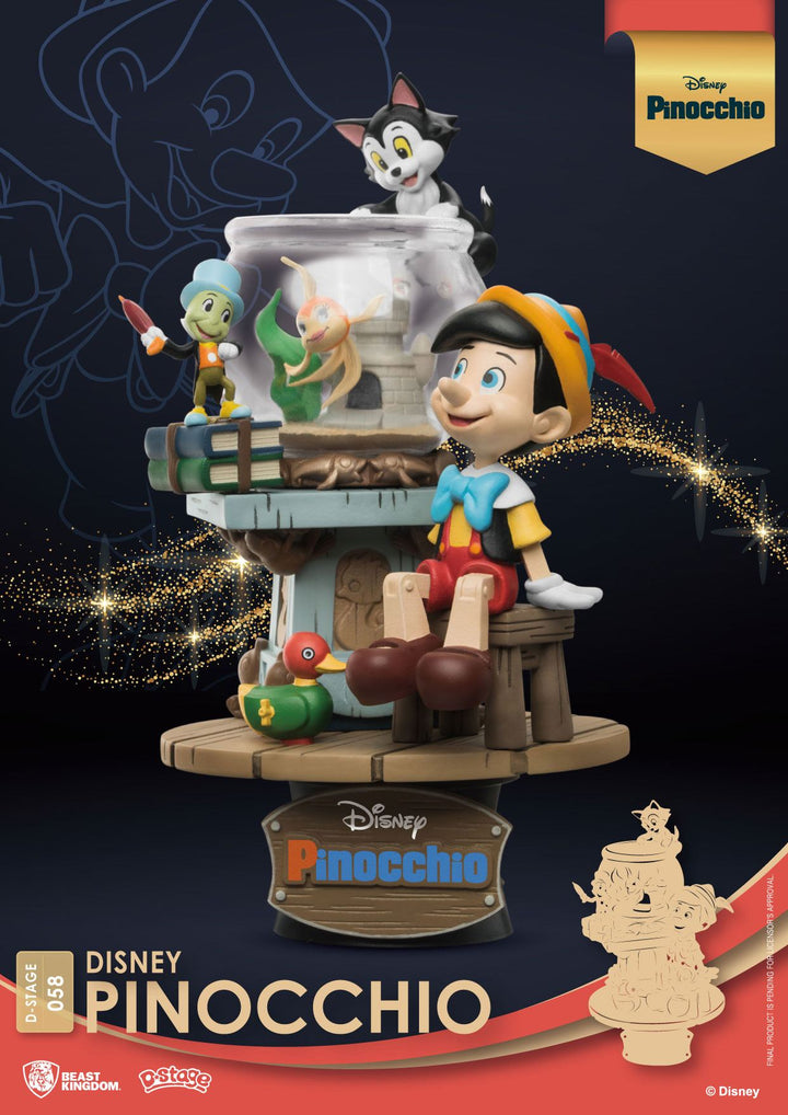 Beast Kingdom Disney Classic Animation Series D-Stage PVC Diorama Pinocchio