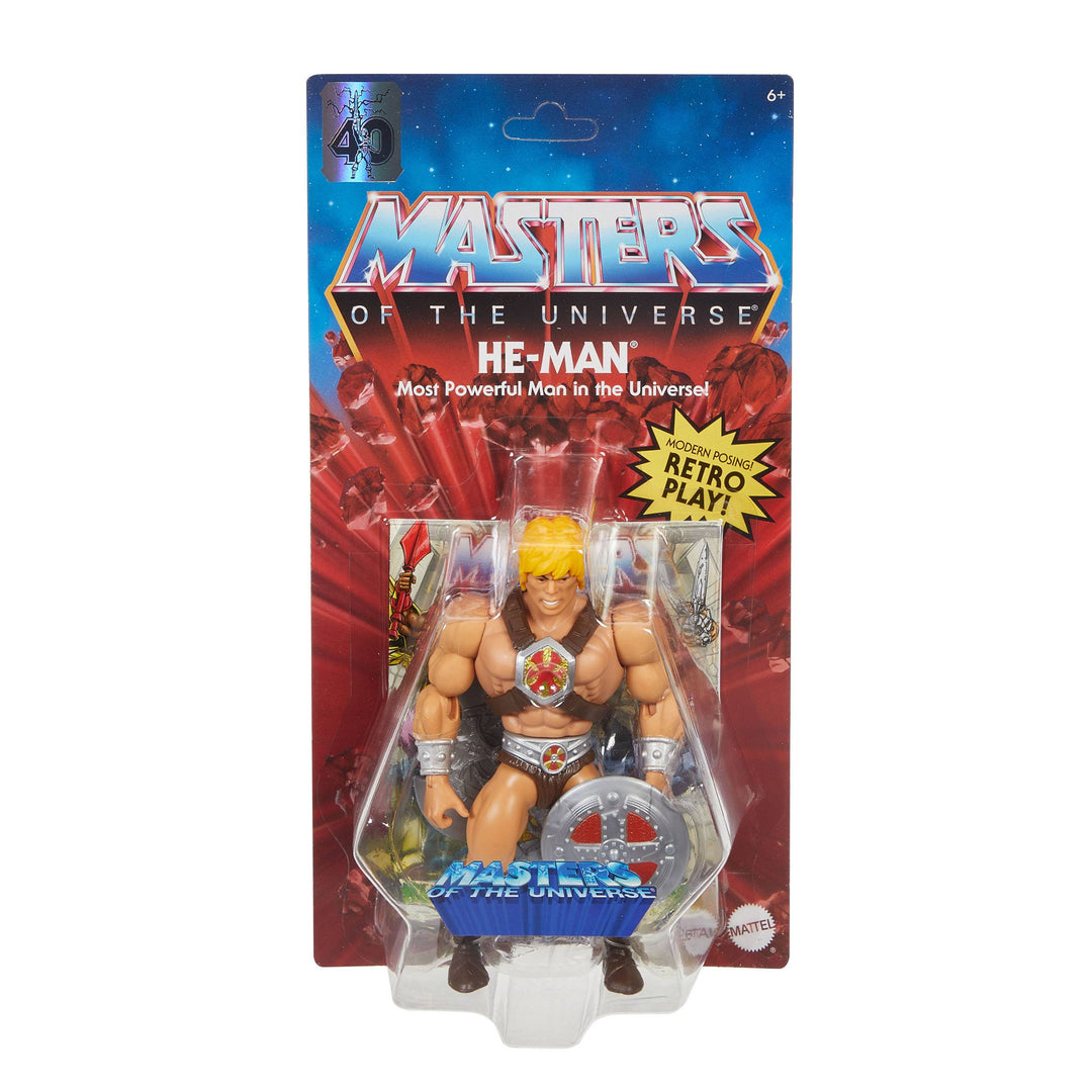 Masters of The Universe Origins 40th Anniversary 200X He-Man Action Figure - Infinity Collectables 