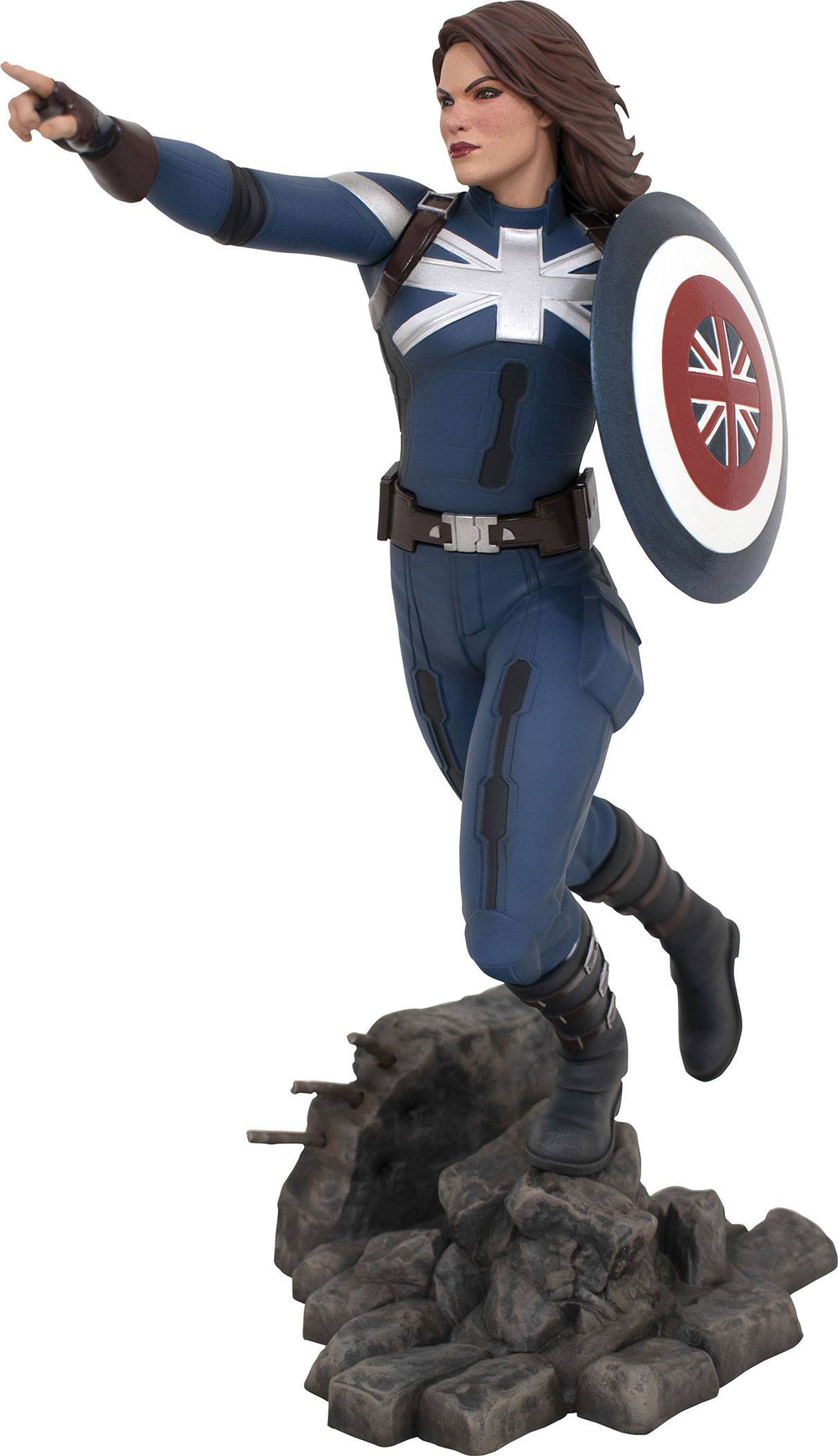 Diamond Select Marvel What If...? PVC Statue Captain Carter - Infinity Collectables 