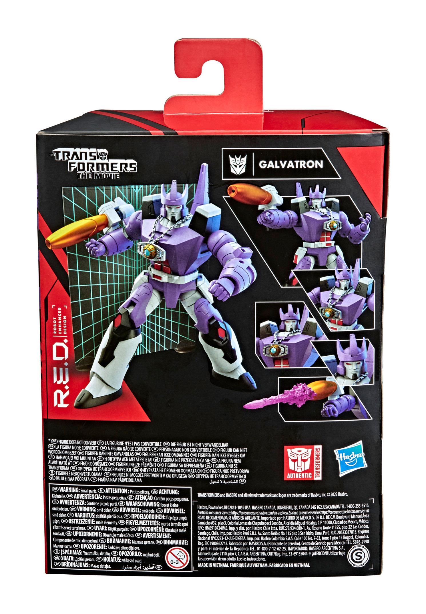 The Transformers: The Movie Generations R.E.D. Galvatron 15 cm, Infinity Collectables 