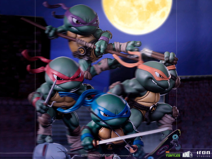 Iron Studios Teenage Mutant Ninja Turtles Mini Co. PVC Figure Bundle