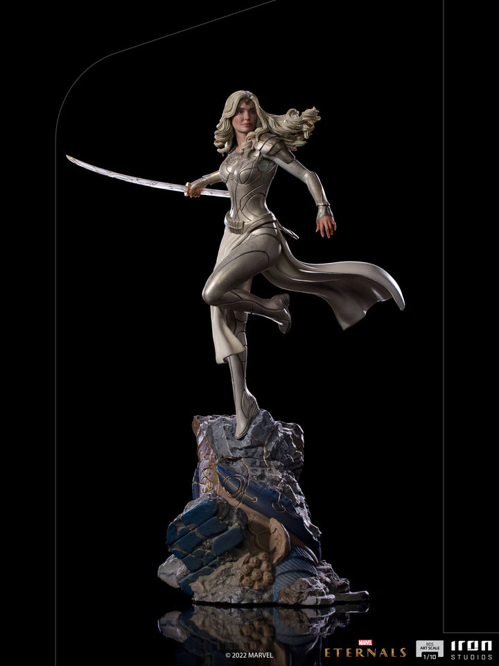 Iron Studios Eternals BDS Art Scale Statue 1-10 Thena - Infinity Collectables 