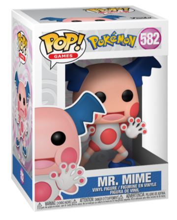 Mr. Mime Pokemon Funko POP! Games Vinyl Figure