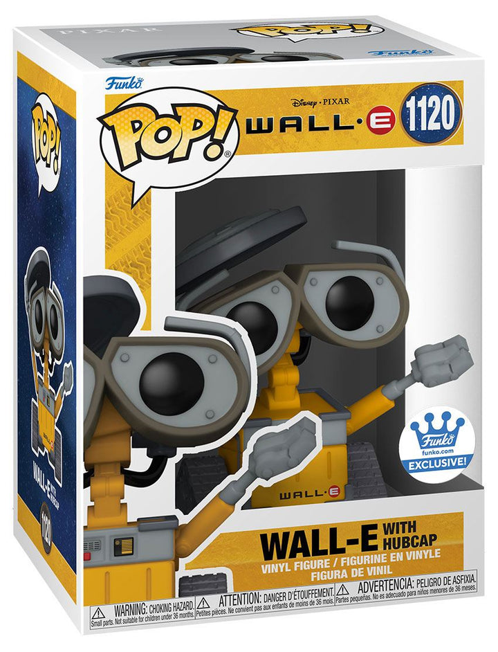 Wall-E POP! Movies Vinyl Figure Wall-E with Hubcap