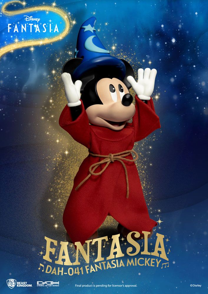 Disney Classic Dynamic Action Heroes 1/9 Mickey Fantasia Deluxe Version