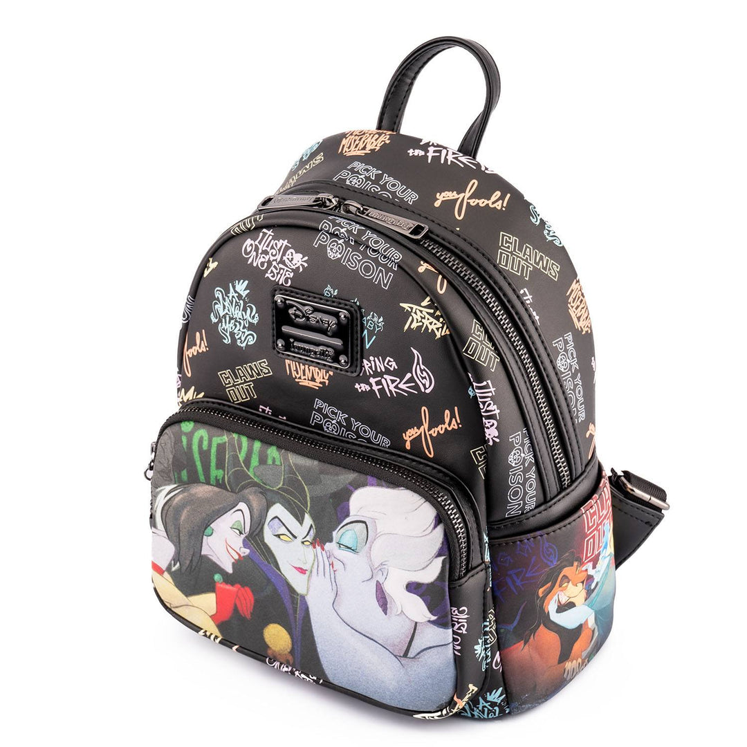 Loungefly Disney Villains Mini Backpack - Infinity Collectables 