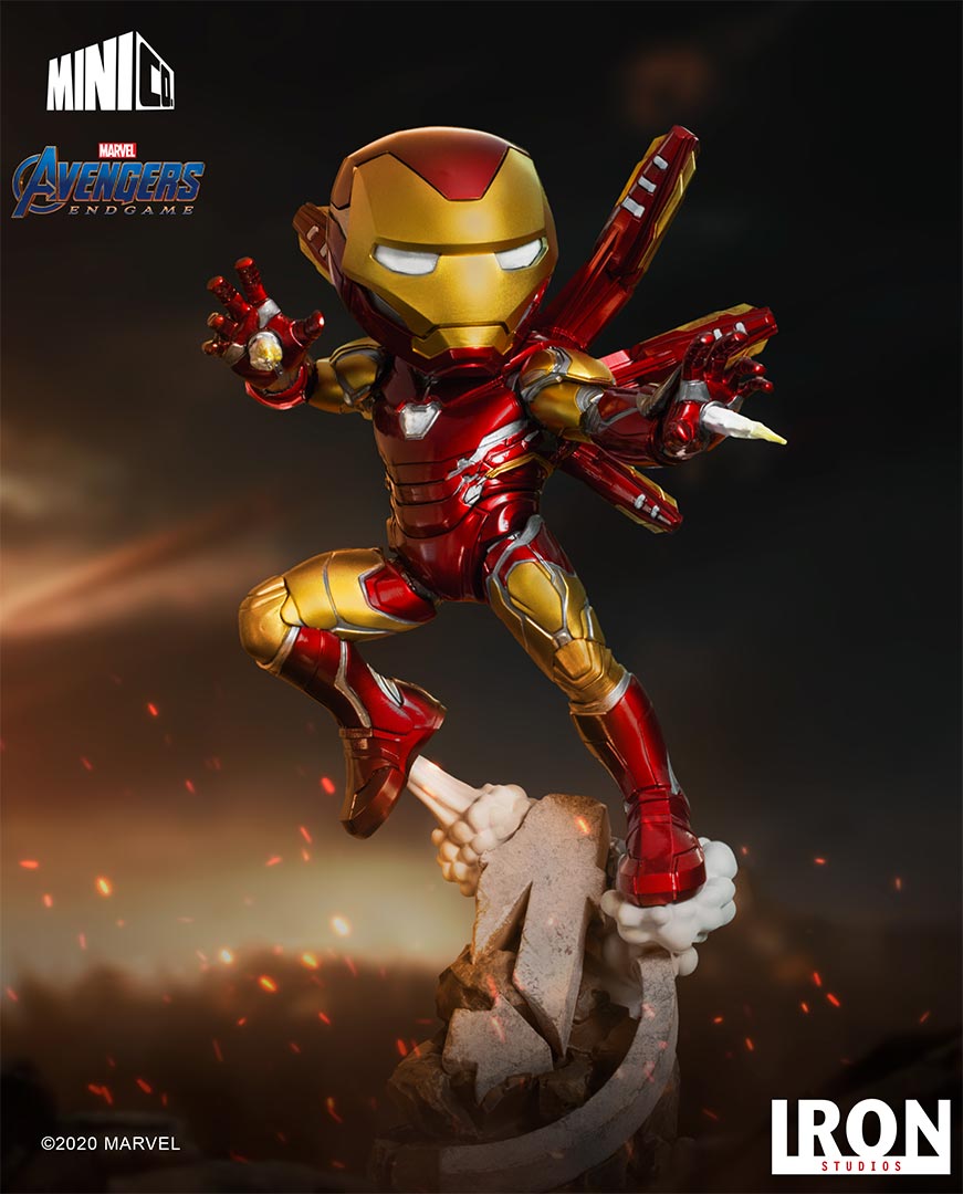 Iron Studios MiniCo Avengers Endgame Iron Man - Infinity Collectables 