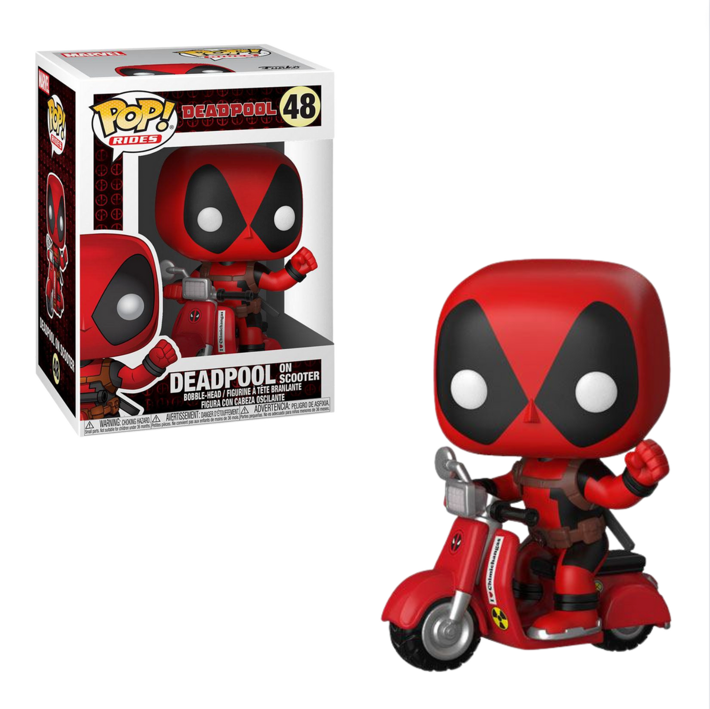Marvel: Deadpool: Deadpool On Scooter Funko Pop!, Infinity Collectables 