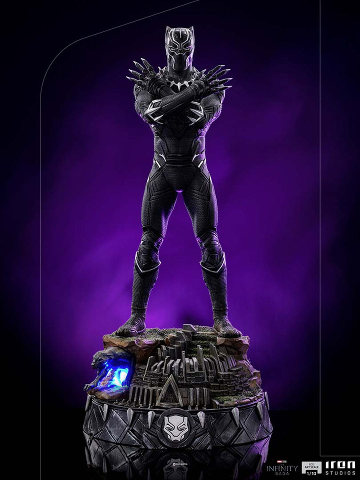 The Infinity Saga Art Scale Statue 1-10 Black Panther Deluxe