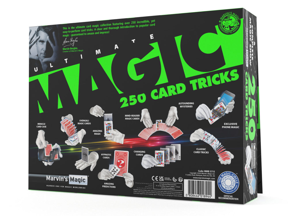 Marvin’s Ultimate Magic 250 Card Tricks - Infinity Collectables 
