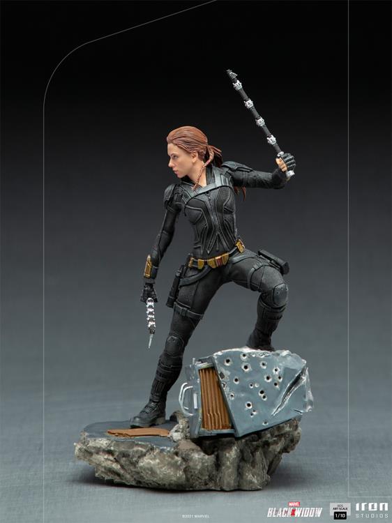 Iron Studios Black Widow Battle 1/10 Art Scale Limited Edition Natasha Romanoff Statue