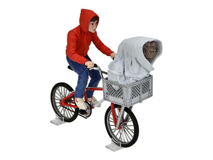 NECA E.T. 40th Anniversary Elliot & E.T. on Bicycle 7" Scale Action Figure