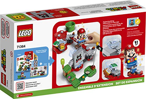 LEGO Super Mario 71364 Whomp’s Lava Trouble Expansion Set *Retired Lego Set