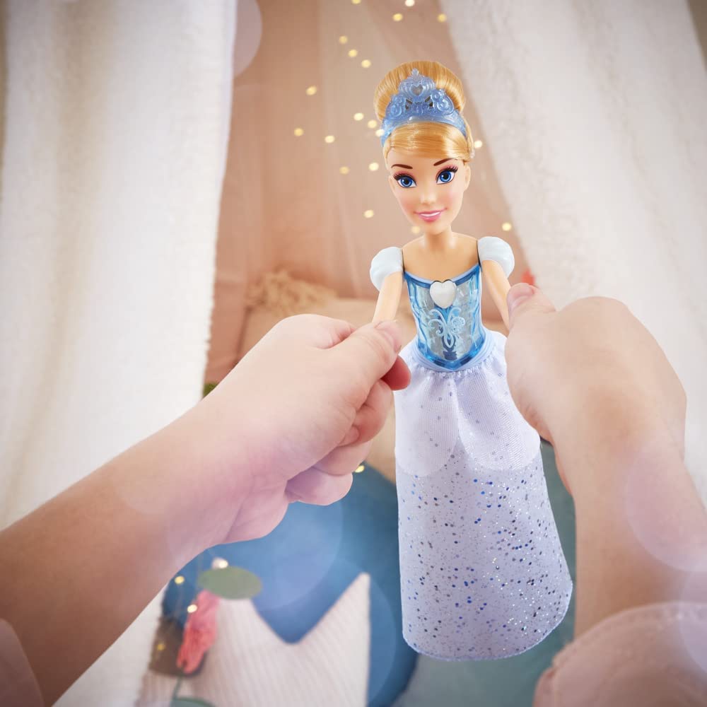 Disney shimmer cheap princess doll collection