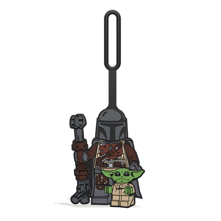 Register Your Interest - In Stock Soon : LEGO Star Wars The Mandalorian with Grogu Bag Tag