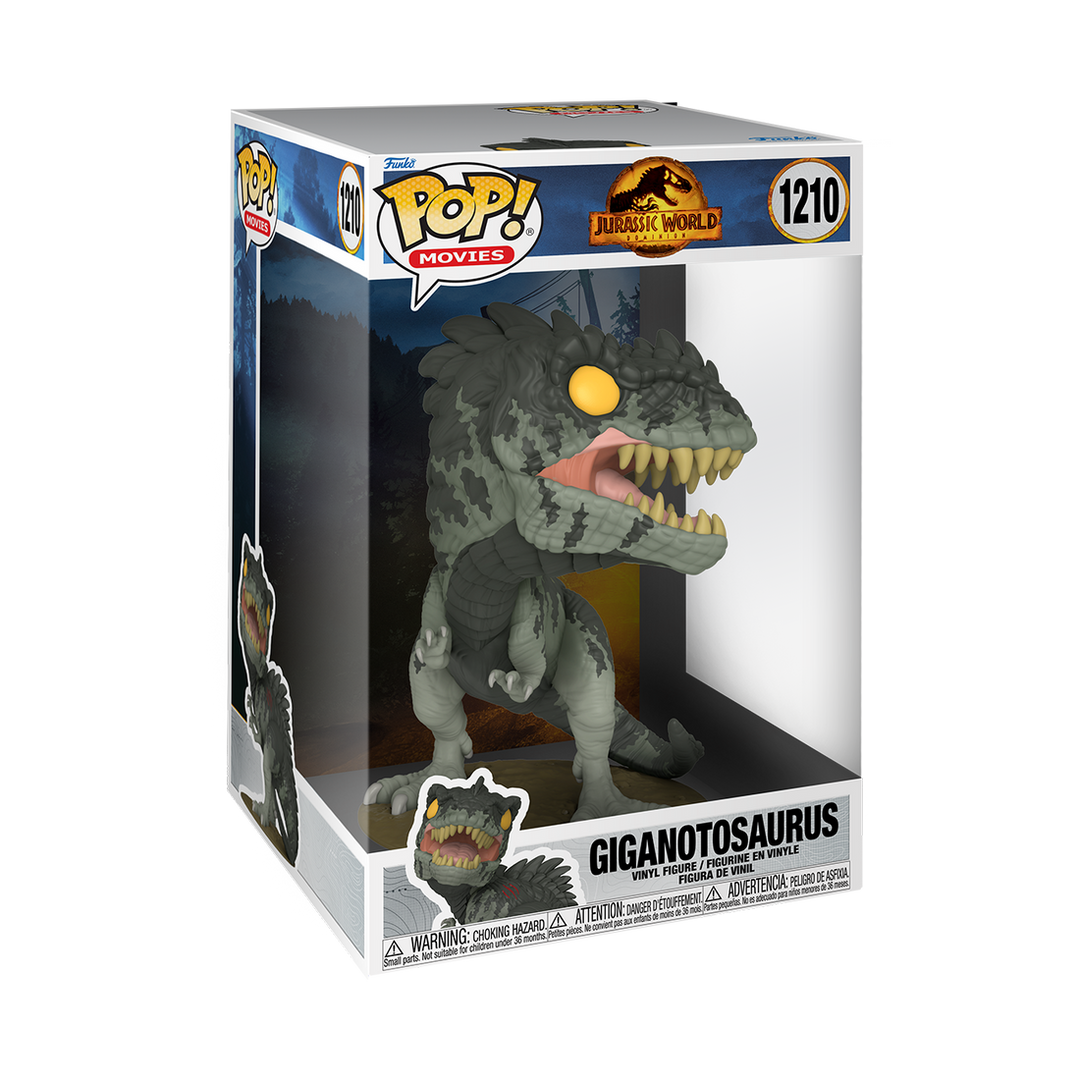Jurassic World Dominion Giganotosaurus 10-Inch Funko Pop! Vinyl Figure