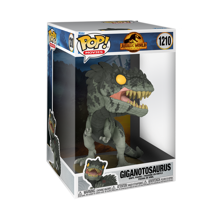 Jurassic World Dominion Giganotosaurus 10-Inch Funko Pop! Vinyl Figure