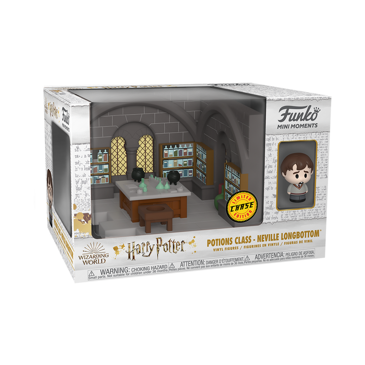 Neville Longbottom With Potions Class Diorama Harry Potter Mini Moments Funko Pop! Vinyl Figure *Chase