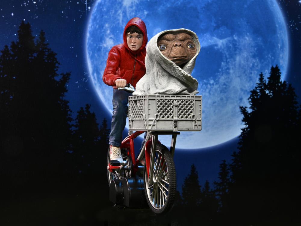 NECA E.T. 40th Anniversary Elliot & E.T. on Bicycle 7" Scale Action Figure