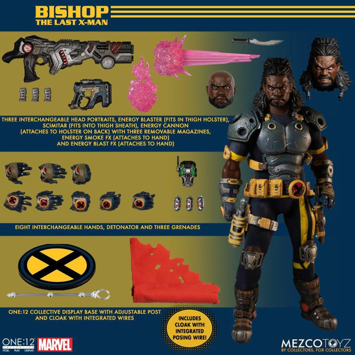 Mezco One:12 Collective The Last X-Man Bishop