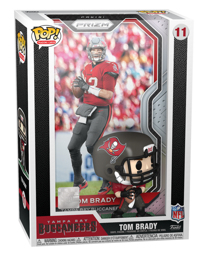 Tom Brady NFL Buccaneers Trading Card Funko Pop! Vinyl Figure *Exclusive
