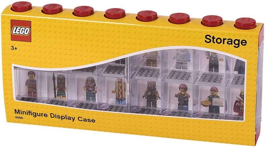 LEGO 16 Minifigure Display Case (Red)